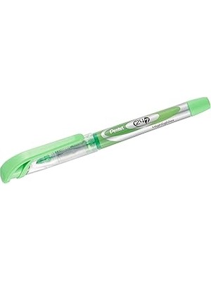 Nacario Pentel Fosforlu - Likit Mürekkep, Şeffaf Gövde, Kalem Tipi Yeşi̇l