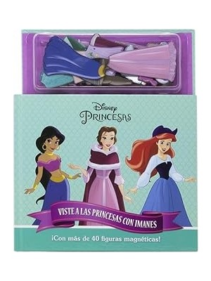 Nacario Princesas. Viste A Las Princesas Con Imanes: Libro Magnético (Disney. Princesas)