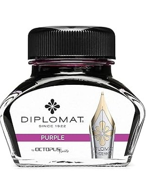 Nacario Diplomat Menekşe Ahtapot Mürekkep Şişesi 30 ml