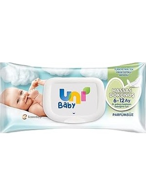 Nacario Uni Baby Hassas Dokunuş Islak Mendil 52 Yaprak