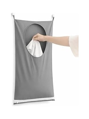 Nacario Kapı Arkası Kirli Çamaşır Torbası 75X50 cm – Duvara Asılabilir Oyuncak Çamaşır Düzenleyici, Ferm