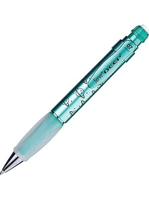 Nacario Serve Deep Mekanik Kurşun Kalem 0.7 mm Metalik Yeşil Gezegen Deseni