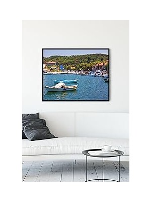 Nacario Postermanya (PSTER10011) Ayvalık Manzara Çerçeveli Tablo 3 (40X50CM)