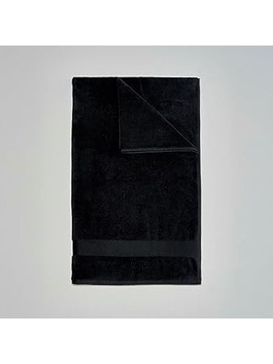 Nacario Linens Pamuk 85X150 cm Banyo Havlusu Siyah