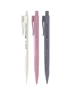 Nacario Faber-Castell Econ 0.5 mm Genz Colours 3 Renk Set
