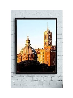 Nacario Postermanya (PSTER13129) Roma Manzara Çerçeveli Tablo (50X70CM)