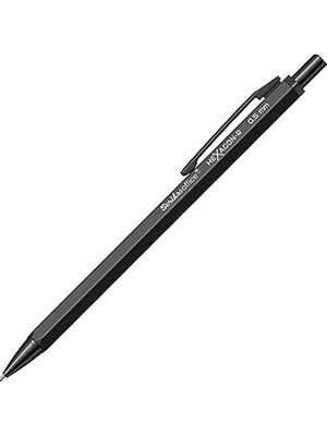 Nacario Scrikss Office Hexagonr Mekanik Kurşun Kalem Siyah 0.5 mm