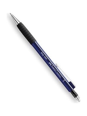 Nacario Faber-Castell 1345/47 Versatil Kalem, 0.7 Mm, Lacivert, Ergonomik Tutuş, Yaylı Uç, Uzun Silgi,