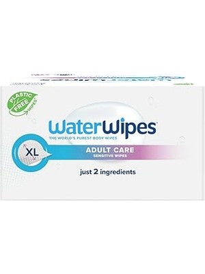 Nacario Waterwipes Yetişkin Islak Mendil Ekstra Geniş 30 Lu x 12 Adet (360 Yaprak) - Xl Adult