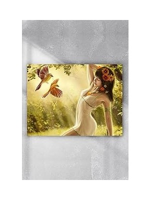 Nacario Postermanya (PSTER5588) Kız Sanatsal Poster 2 (70X100CM)