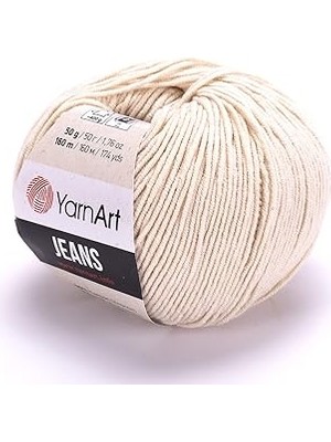 Nacario Yarnart El Örgü Ipi, Krem-05