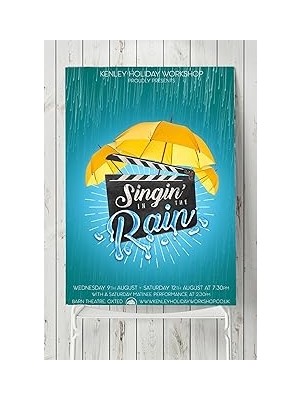 Nacario Postermanya (PSTER8367) Singin In The Rain Film Afişi Poster 4 (90X130CM)