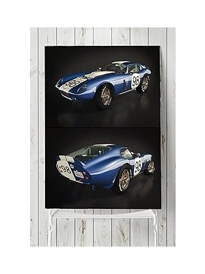 Nacario Postermanya (PSTER8262) Shelby Daytona Coupe Araba Posteri 2 40X60CM