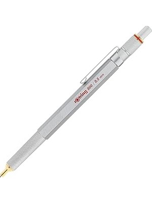 Nacario Rotring 800 Mekanik Kurşun Kalem 1904449 Krom,0.5 mm