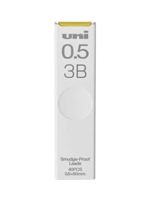 Nacario Uni Smudge-Proof Leads Refill For Mechanical Pencil | 0.5mm | 3b | 40PCS