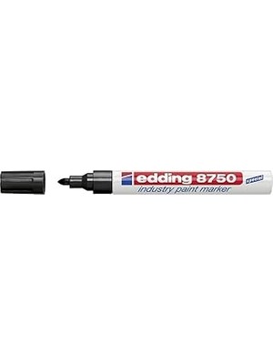 Nacario Edding 8750 Endüstriyel Boya Kalemi - Siyah - 1 Kalem - Kurşun Ucu 2-4 mm