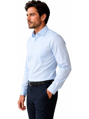 Modaplaza Erkek Tencel Slimfit Gömlek 2026-1