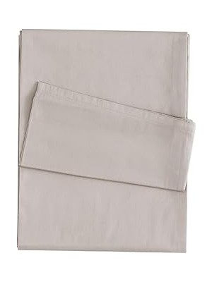 Nacario Linens Mix&match Pamuk Saten King Size Çarşaf Taş