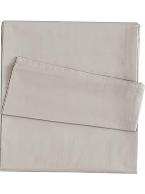 Nacario Linens Mix&match Pamuk Tek Kişilik Saten Çarşaf Taş