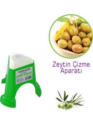 Renas Store Kolay Zeytin Dilme Çizme Aparatı Pratik Kolay Zeytin Çizici Alet (5528)