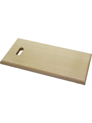 Renas Store 20X40CM   Kalin=2.5cm  Ahşap Kesi̇m Panosu - Et Tahtasi  El Geçmeli̇ Kulp (5528)