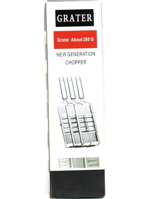 Renas Store Lüx 3in1 Çeli̇k Rende 260GR (5528)