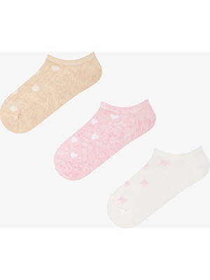 Penti Pinky Bowtie 3lü Sneaker Çorabı