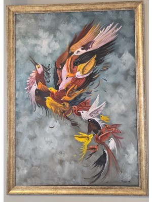 Sanat Grup Yağlı Boya Tablo
