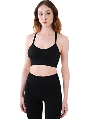Musclecloth Nova Seamless Ipli Bra Siyah