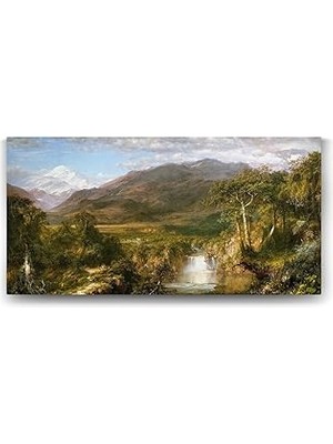 Nacario Frederic Edwin Church - Heart Of The Andes Tablosu - 160X80CM