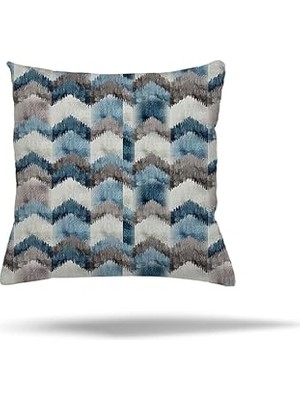 Nacario Pelangi Patchwork Çiçek Desen Etnik Gizli Fermuarlı Yastık Kılıfı Kırlent Kılıfı Koltuk Yastık Kılı
