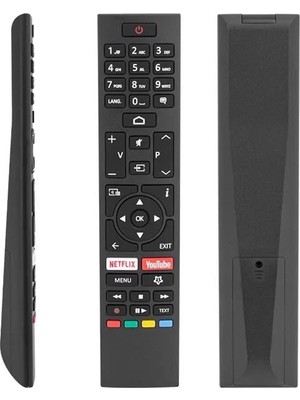 Renas Store Vestel RC43157 / Toshiba CT-8557 H0369 Netflix-Youtube Tuşlu LCD LED Tv Kumandası