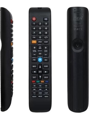 Renas Store Hey Küçük Kalıp Skytech Sarı Tv Tuşlu Smart LCD LED Tv Kumanda