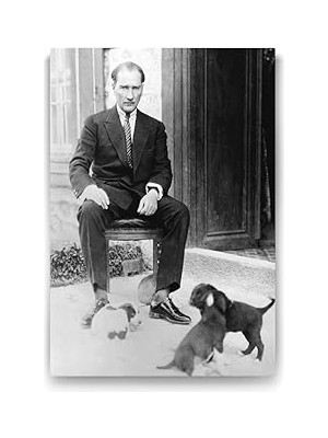 Nacario Atatürk Poster Tablosu - 70X100CM