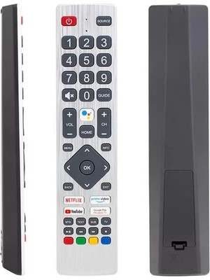 Renas Store Sharp Sh-V1 Netflix-Youtube-Google Play-Prime Video Ses Komutlu Lcd-Led Tv Kumanda
