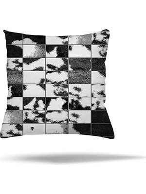 Nacario Pelangi Kilim Çiçek Noel Desen Gizli Fermuarlı Yastık Kılıfı Kırlent Kılıfı Koltuk Yastık K