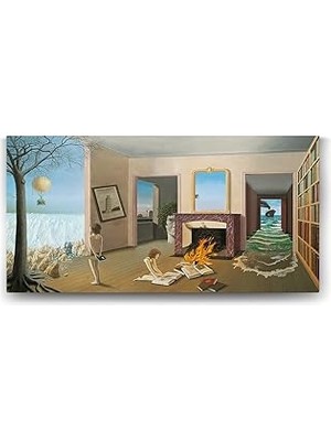 Nacario Dominique Appia - Entre Les Trous De La Memoire Tablosu - 160X80CM