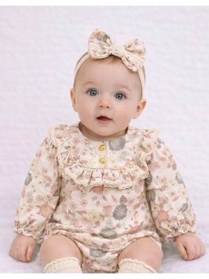 My Baby Kumsal CAYZEN Gold Serisi Romper Müslin 3- 6 ay 1095