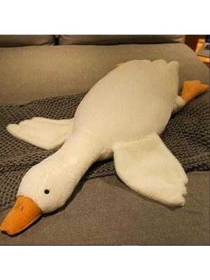 Aesco Uçan Kaz Morton Uyku Yastığı, 75 cm Sevimli Peluş Arkadaş