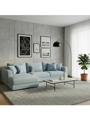 Sister Home Design Kadifemsi Dokulu, Fermuarlı Kırlent ( Yastık )Kılıfı