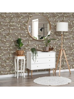 Adawall 1505-4 Adawall Vera Çiçek Tasarımlı Duvar Kağıdı