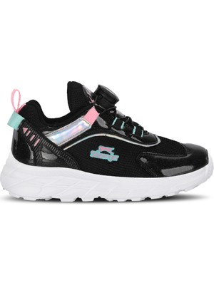 Slazenger Kortech F Kız Çocuk  Siyah / Pembe Günlük Spor Ayakkabısı