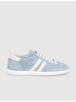 Cabani Açık Mavi Süet Deri Kadın Sneaker