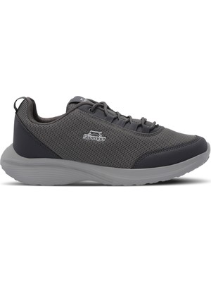Slazenger Equınox I Büyük Beden Erkek  Koyu Gri Koşu & Yürüyüş Spor Ayakkabısı