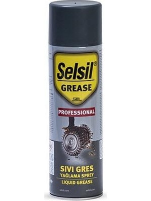 Selsil Sıvı Gres Yağlama Spreyi 500 ml Metal Yüzeyler İçin Etkili Yağlayıcı Özellik