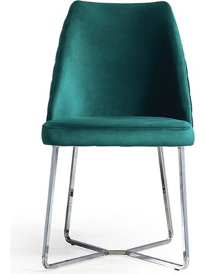 Miarik Design Yemek Odası Sandalyesi , Mutfak Sandalyesi Metal Ayaklı