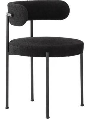 Miarik Design Yemek Odası Sandalyesi , Mutfak Sandalyesi Metal Ayaklı
