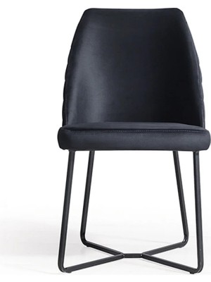 Miarik Design Yemek Odası Sandalyesi , Mutfak Sandalyesi Metal Ayaklı