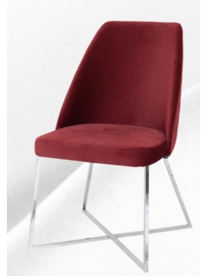 Miarik Design Yemek Odası Sandalyesi , Mutfak Sandalyesi Metal Ayaklı