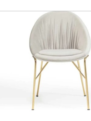 Miarik Design Yemek Odası Sandalyesi , Mutfak Sandalyesi Metal Ayaklı